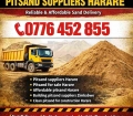 Pitsand Suppliers Harare | 0776452855