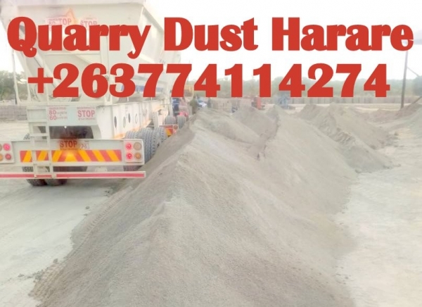 Quarry Dust Harare | +263774114274